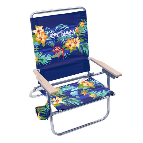 Bedding Beyond 4-Position Assorted Color Beach Folding Chair, 4PK BE3313808 - main